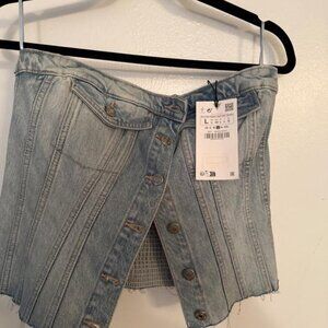 JEAN TUBE TOP